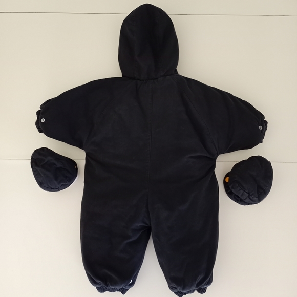 Pittsburgh Steelers Infant Baby Snowsuit Bodysuit Size 6/9 Months - Picture 2 of 16